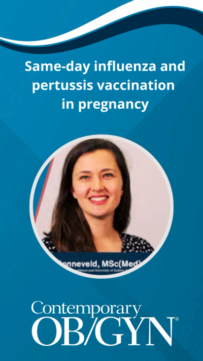 Same-day influenza and pertussis vaccination in pregnancy, with Nicole Sonneveld, MSc(Med)