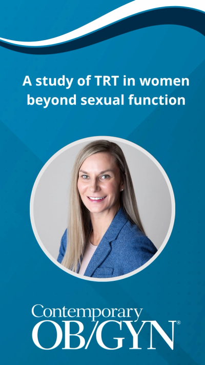 A study of TRT in women beyond sexual function