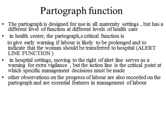 WHO Partograph for Beginner