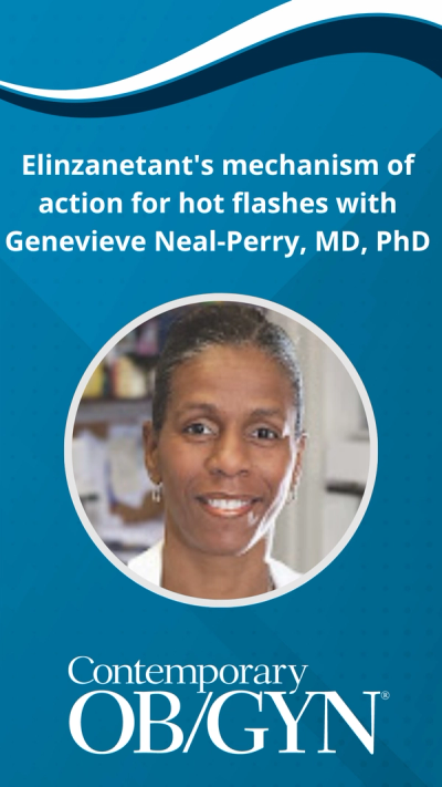 Elinzanetant's mechanism of action for hot flashes with Genevieve Neal-Perry, MD, PhD