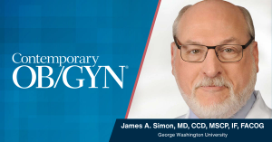 Elinzanetant demonstrates favorable safety profile in menopausal women, with James A. Simon, MD | Image credit: Contemporary OB/GYN