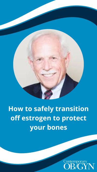 How to safely transition off estrogen to protect your bones