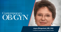 Joyce Slingerland, MD, PhD, notes how estrone and obesity impact breast cancer risk postmenopause | Image Credit: bcrf.org.