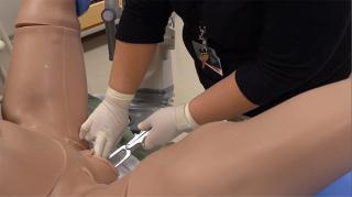 Forceps delivery technique