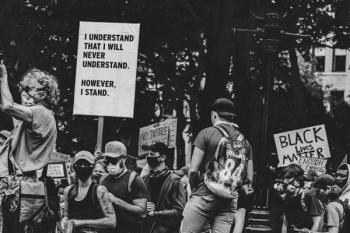 I understand that I will never understand. However, I stand.