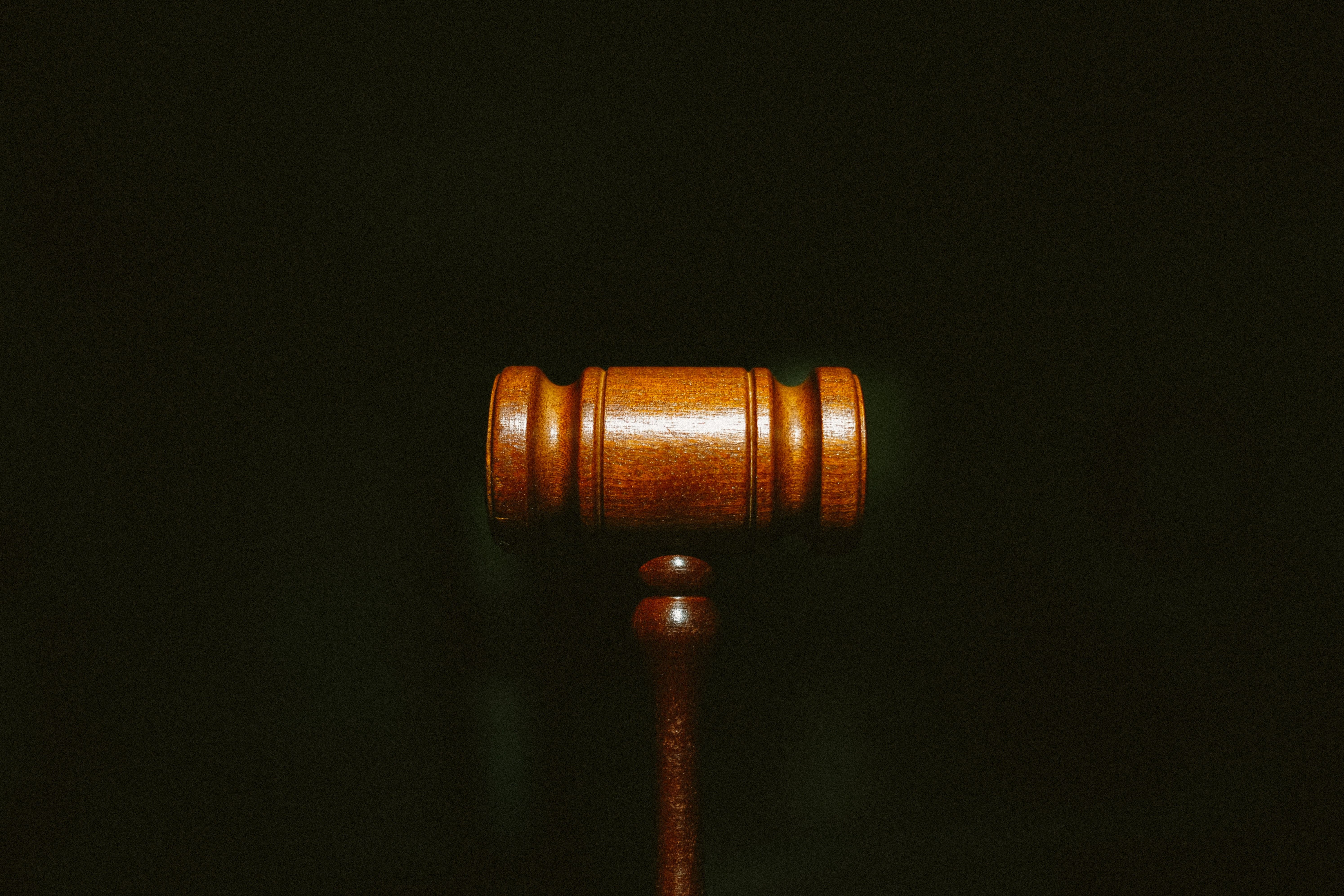 wooden gavel