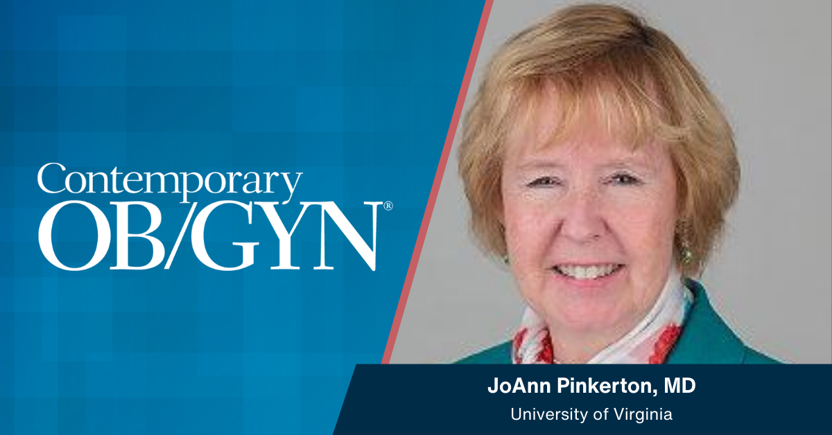 JoAnn Pinkerton, MD, highlights long-term safety and efficacy of elinzanetant | Image Credit: uvahealth.com.