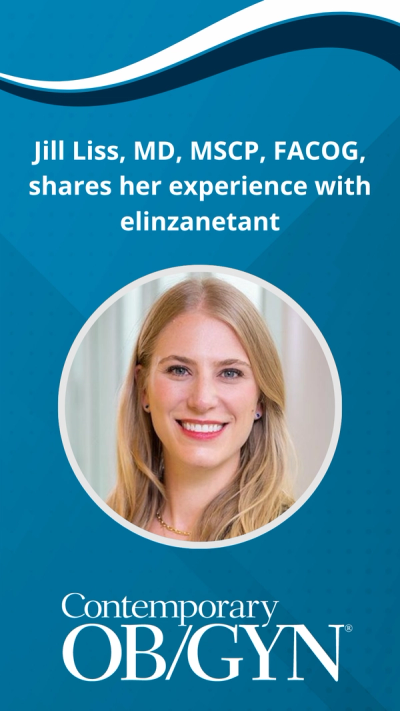 Jill Liss, MD, MSCP, FACOG, shares her experience with elinzanetant