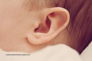 child's ear