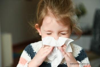 child with allergies