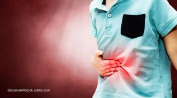 image of kid with stomach pain