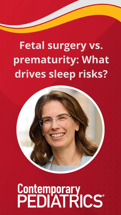 Fetal surgery vs. prematurity: What drives sleep risks? | Image Credit: childneurologysociety.org.