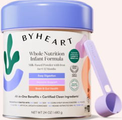 ByHeart Whole Nutrition Infant Formula | Image credit: FDA