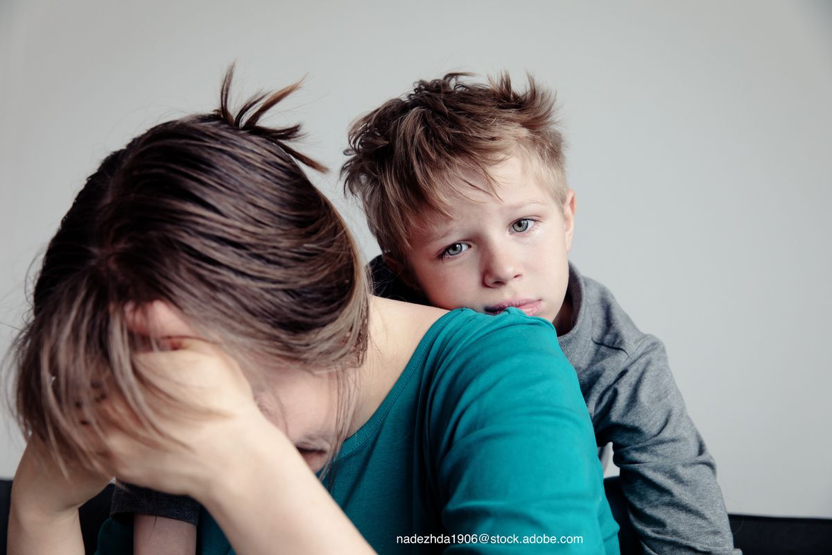 depressed mother