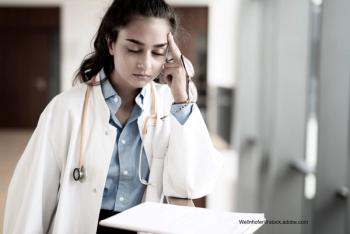 doctor experiencing burnout