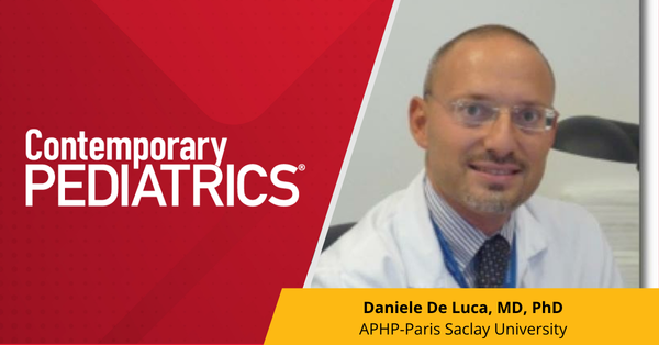 Daniele De Luca discusses zelpultide alfa in neonates at high risk of bronchopulmonary dysplasia development | Image credit: Author provided