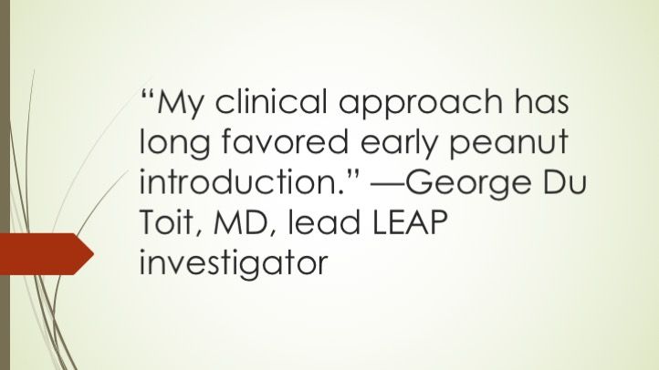 quote from George du Toit, MD