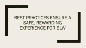 Baby-led weaning: Best practices