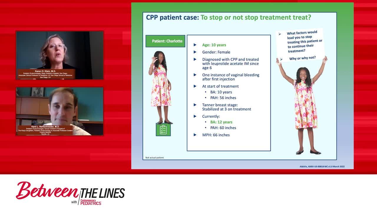 Ccpp Treatment CPP Patient Case: When to Stop Treatment