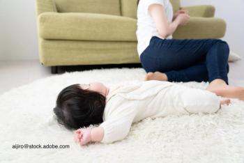 image of baby being neglected by parent