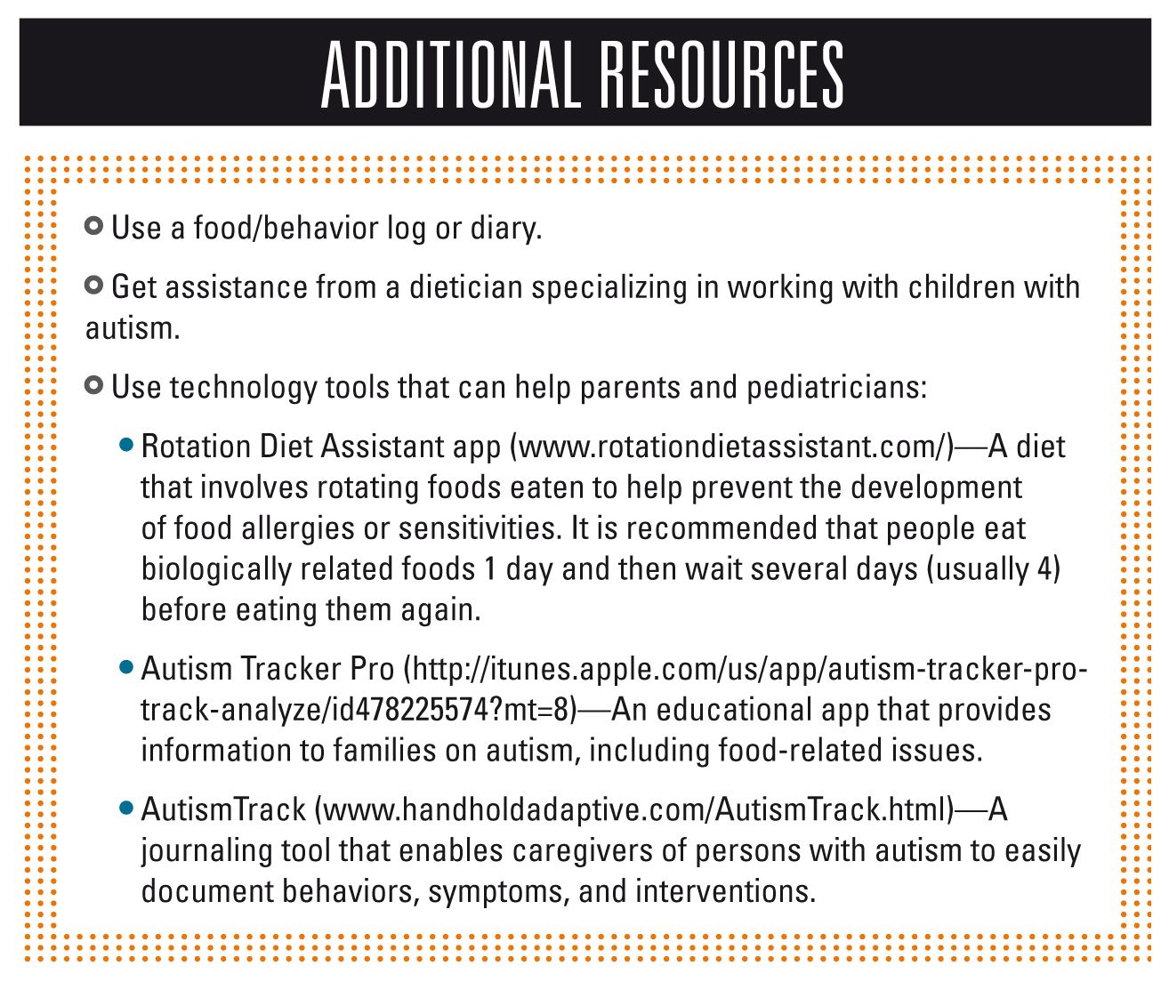 Managing Autism Symptoms Through Nutrition