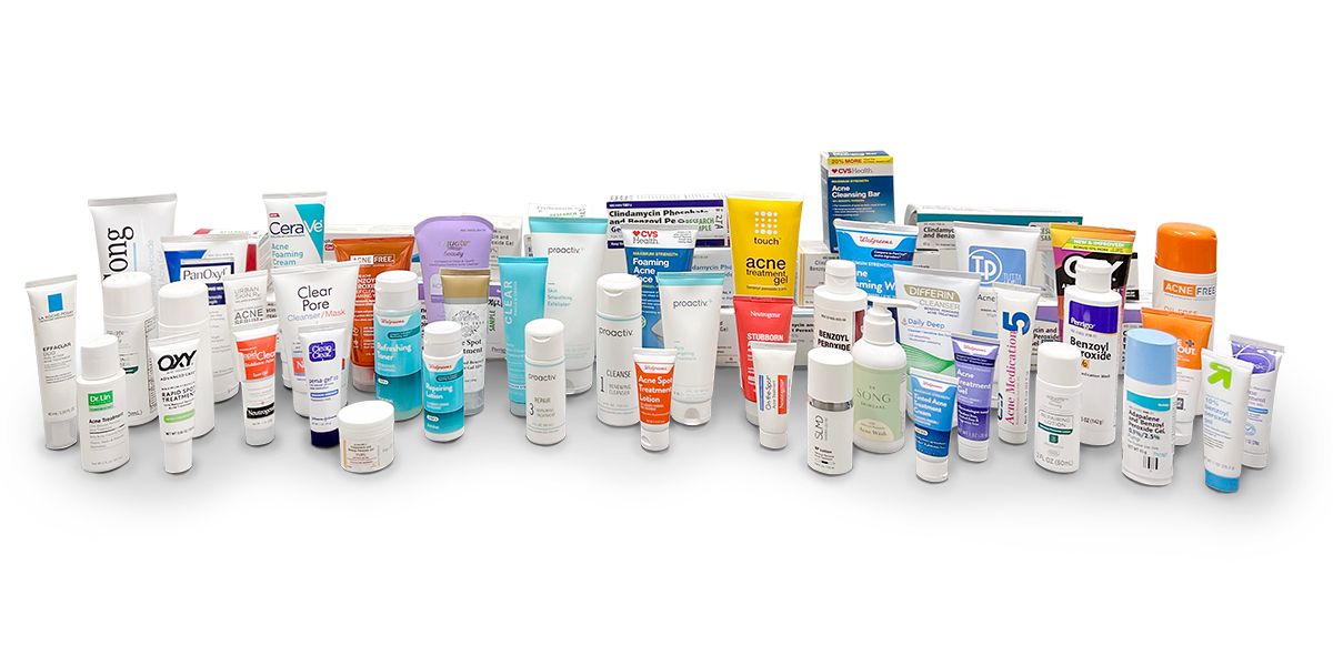 Benzoyl peroxide acne products© Valisure