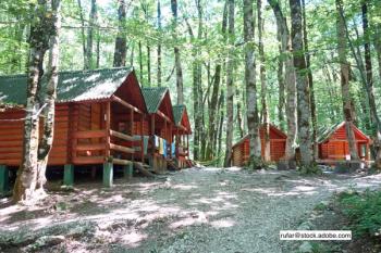 summer camp cabins