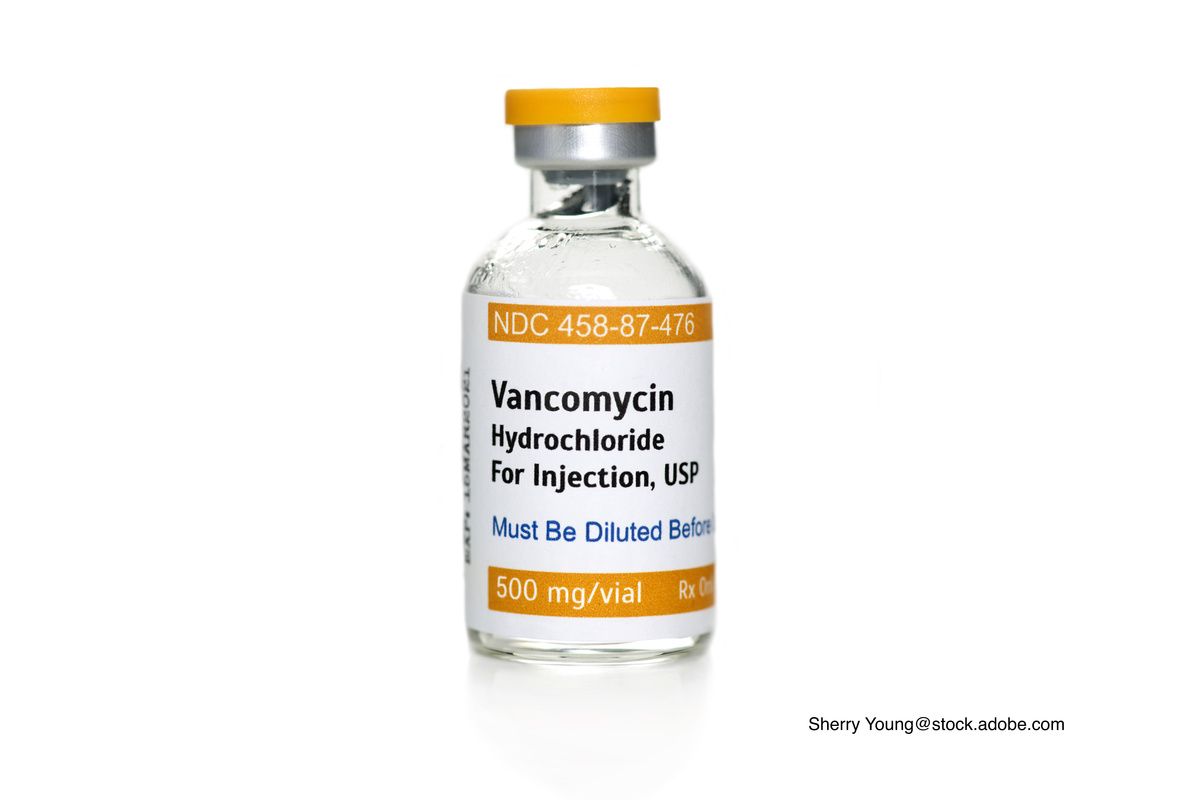 vial of vancomycin