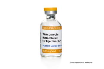 vial of vancomycin