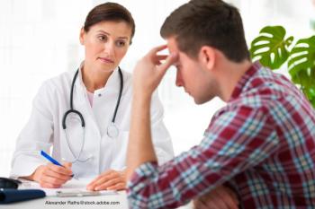 doctor and young adult patient