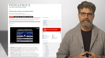 Dr. Bobby Lazarra discussing study in Pediatrics