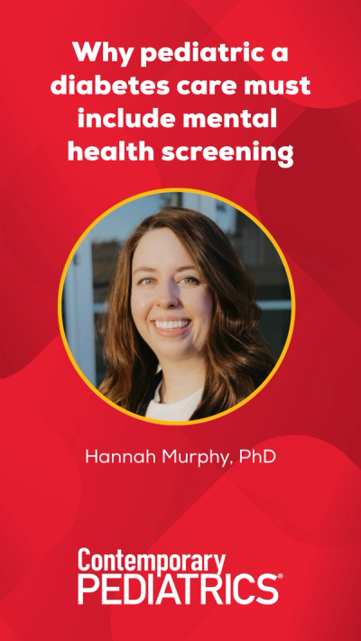 Why pediatric diabetes care must include mental health screening