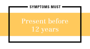 5 criteria for diagnosing ADHD