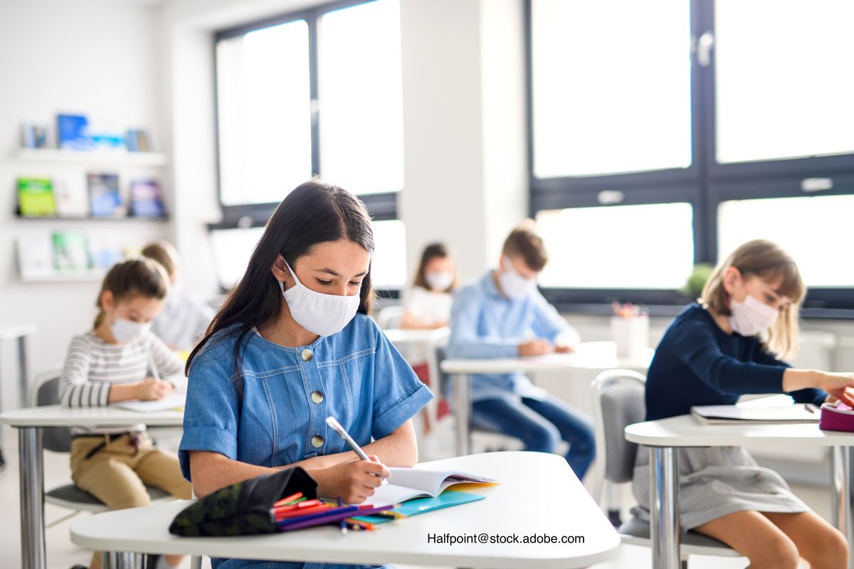 children in school