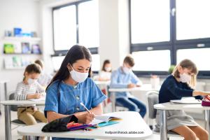 children in school