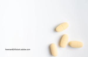 image of antibiotics on a white background