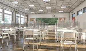3 feet enough distance in most cases in schools