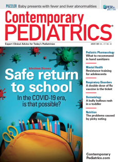 August 2020 Contemporary Pediatrics cover