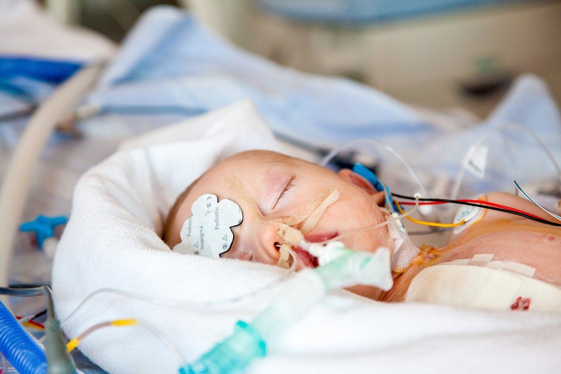 baby in ICU