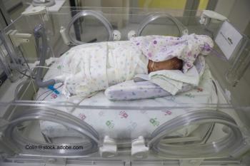 newborn in hospital
