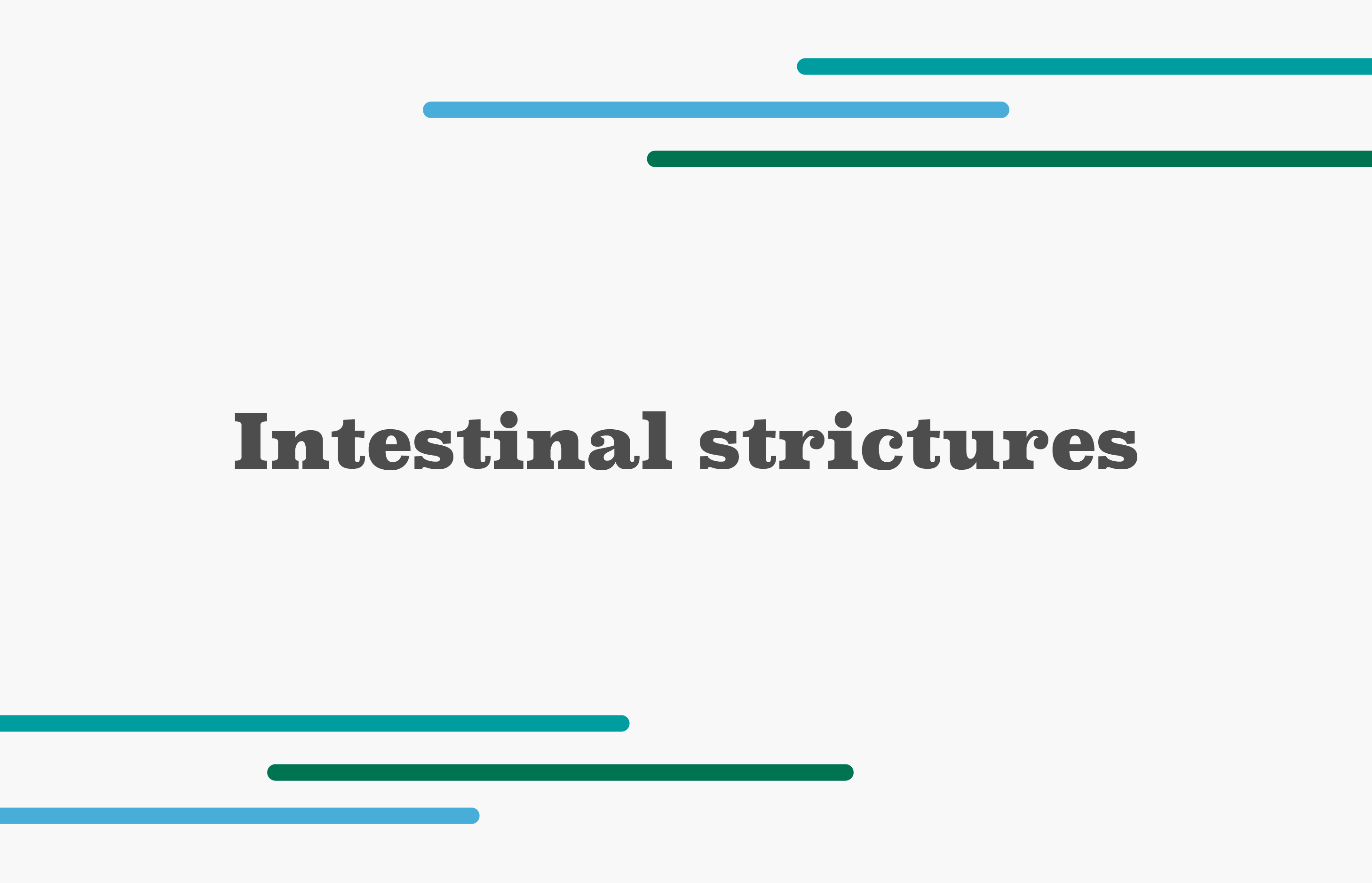 Intestinal strictures