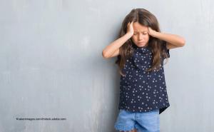 Child with migraine