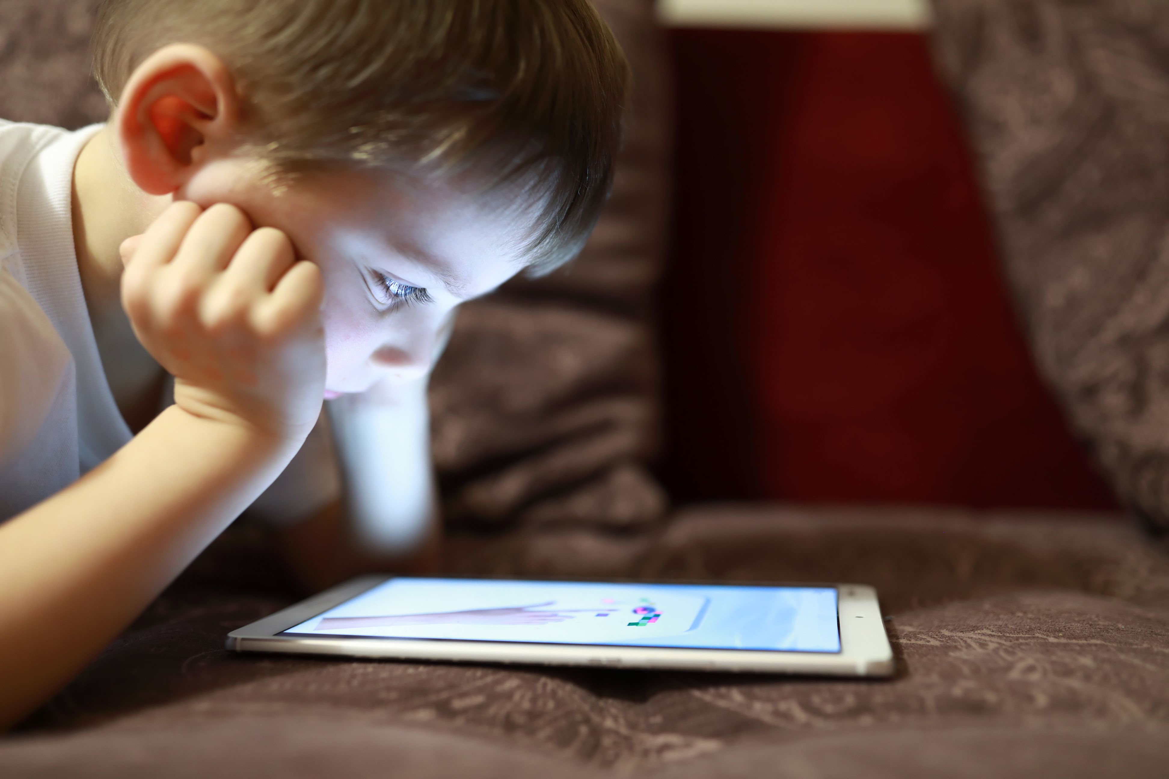 Angry Tablet Tablet use among children associated with increased anger, frustration