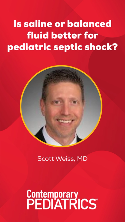 Is saline or balanced fluid better for pediatric septic shock?