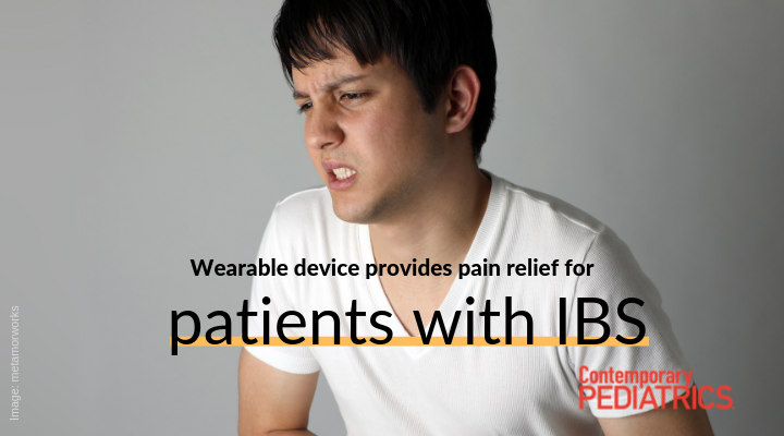 Wearable device provides pain relief for patients with IBS
