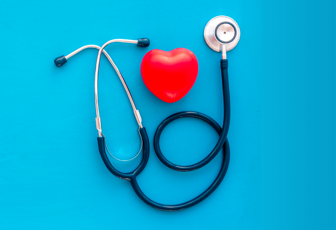 stethescope with a heart