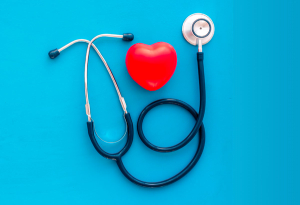 stethescope with a heart