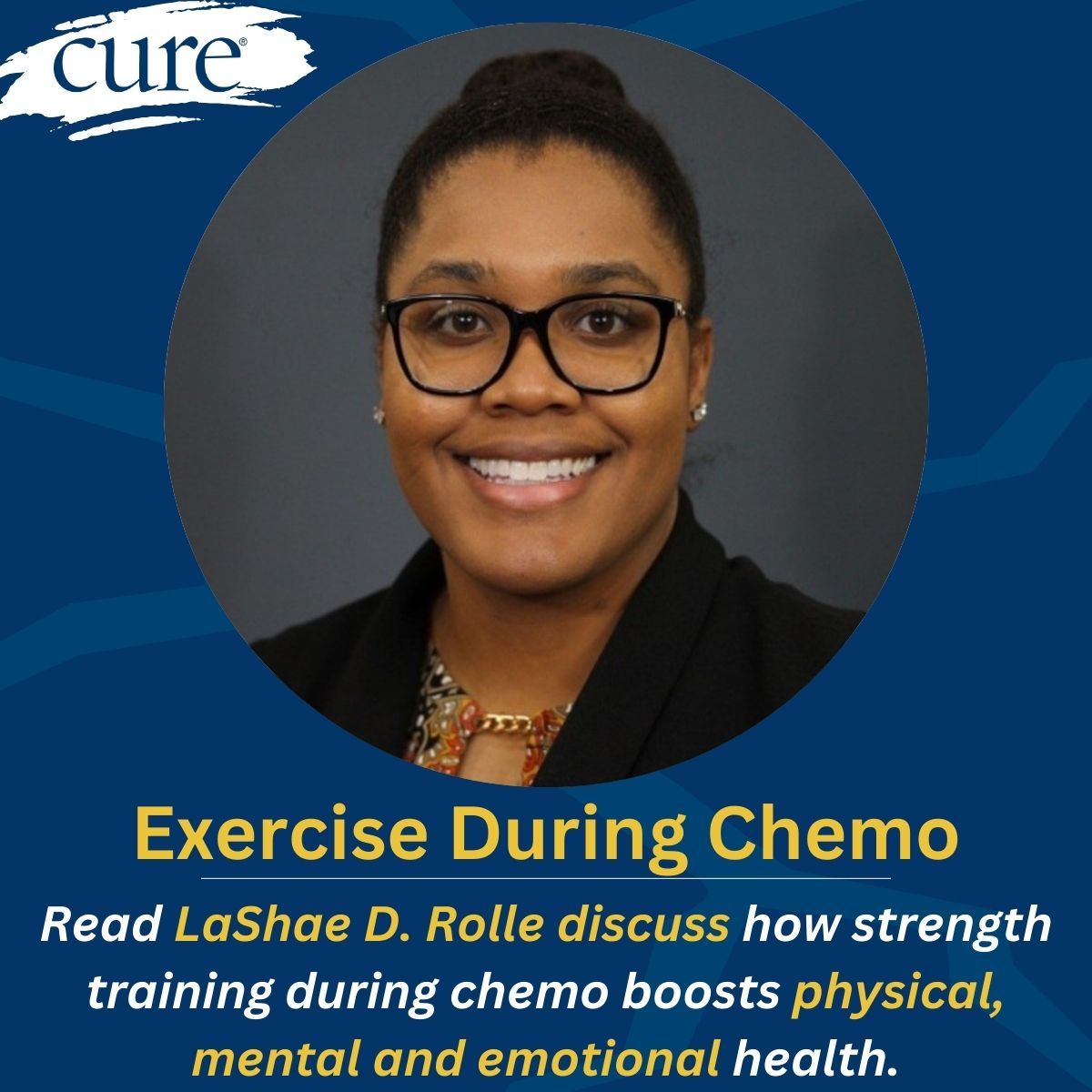 Image of women with text.