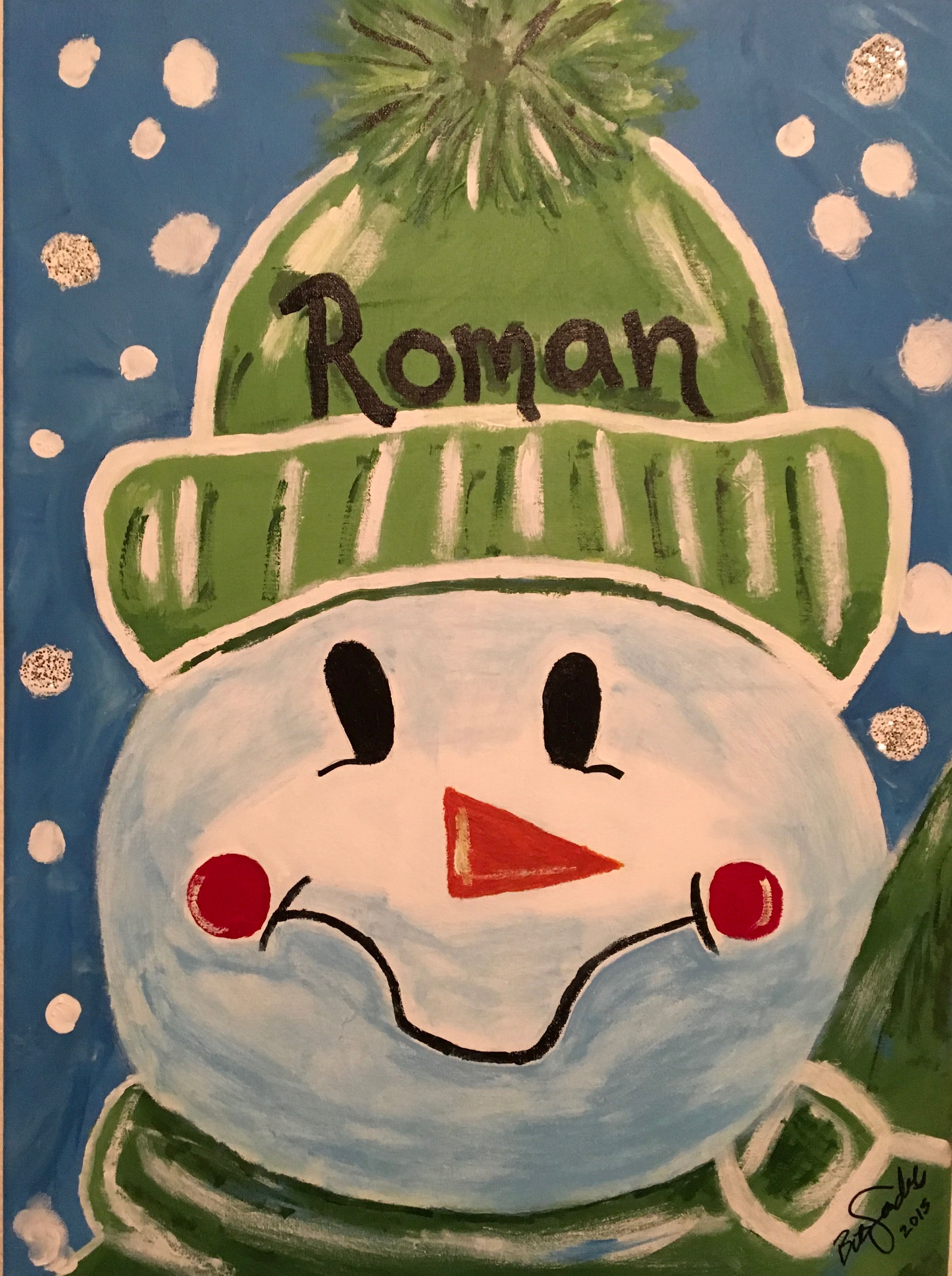 Romans Snowman