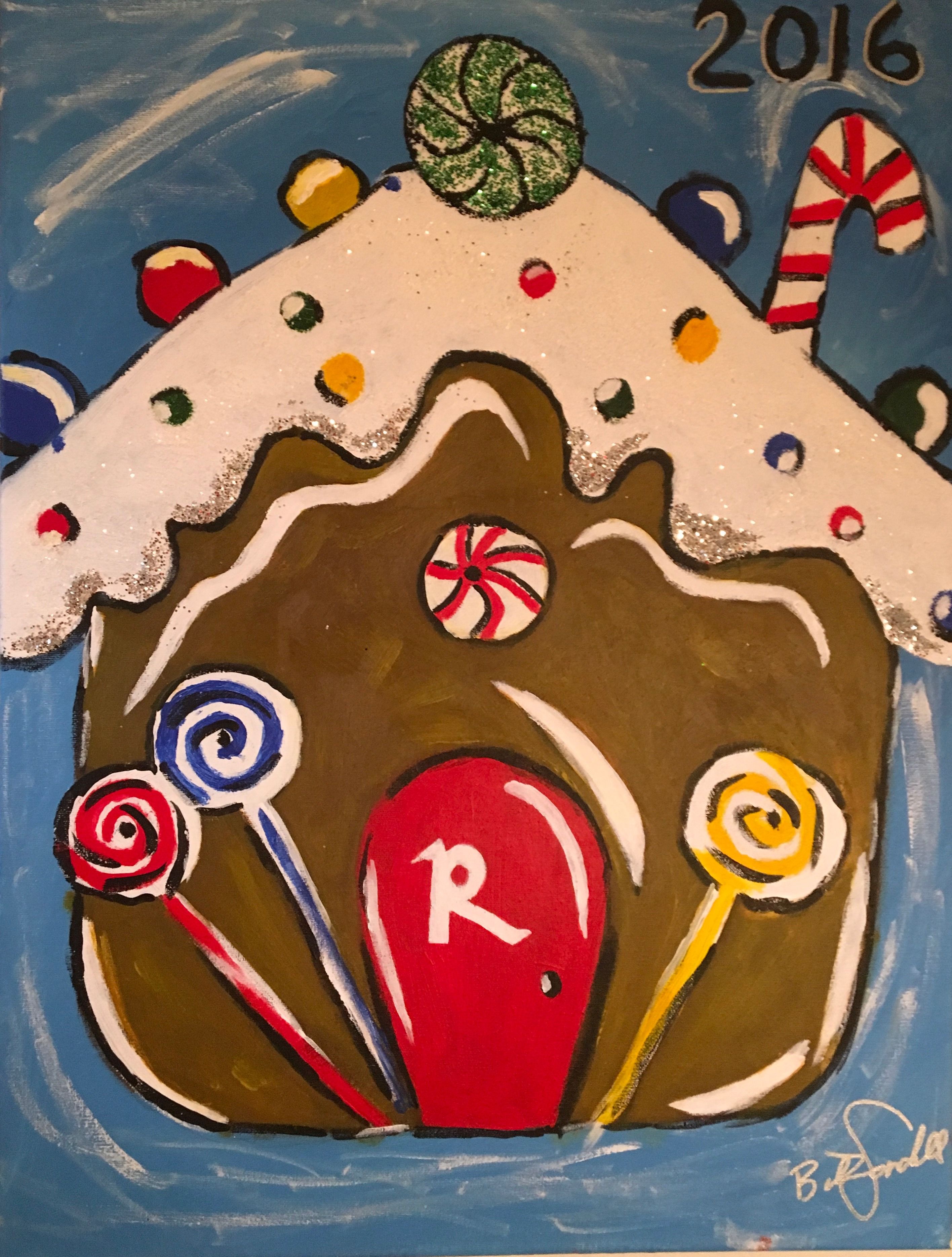 Roman's Gingerbread house